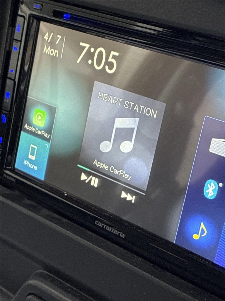 iPhoneとナビ ミラーリング』 スズキ ハスラー 2020年モデル の