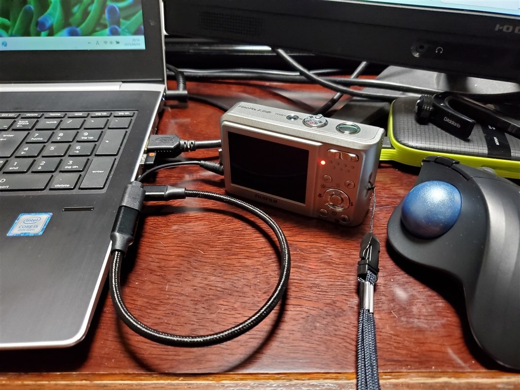 充電出来ました♪』 京セラ CONTAX Tvs DIGITAL のクチコミ