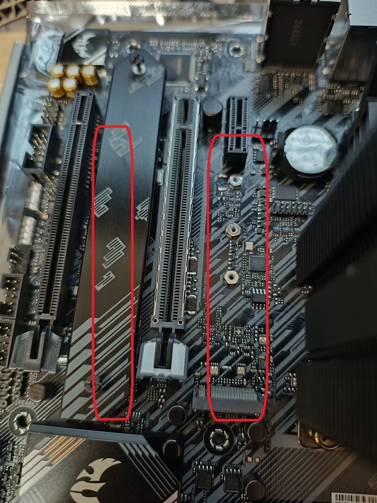 至急】M2スロットへの SSD（Cドライブ用）装着位置について』 ASUS TUF