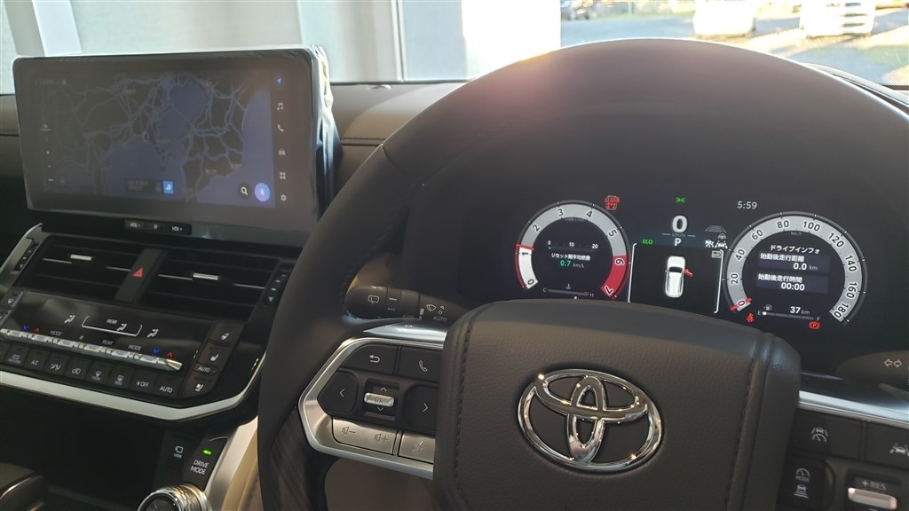 一部改良後のセキュリティについて』 トヨタ ランドクルーザー 2021年