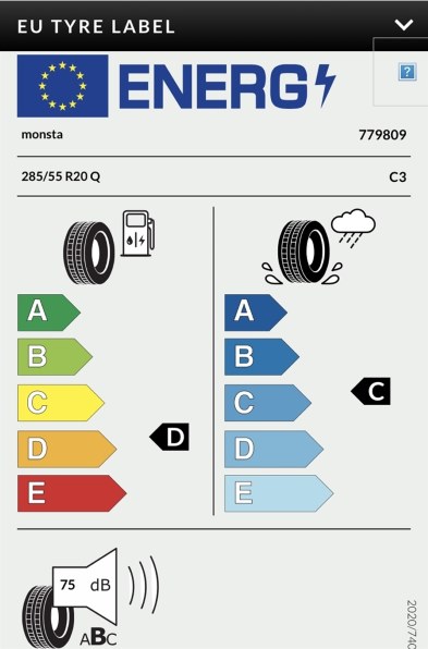 Monsta Tyres TERRAIN GRIPPER AT 265/60R18 114T XL投稿画像