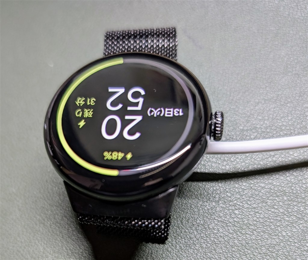 充電時間について』 Google Pixel Watch 3 Wi-Fiモデル 41mm の
