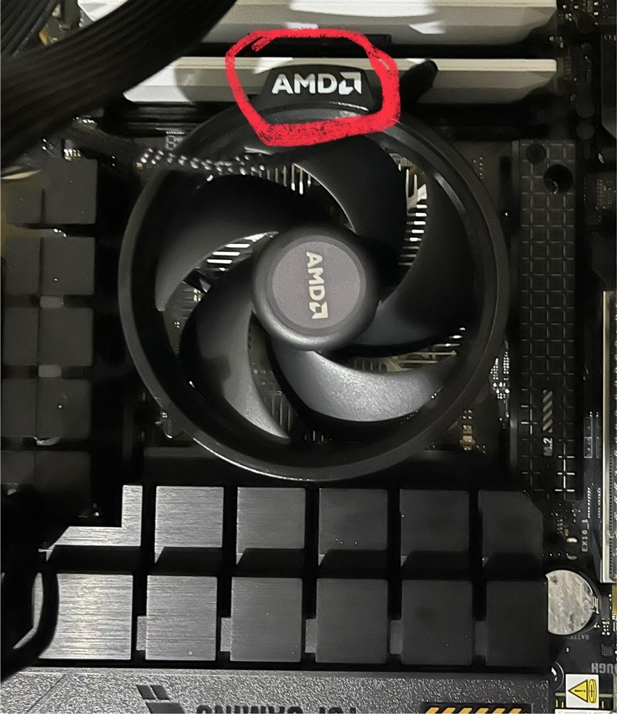 付属のcpuクーラーについて』 AMD Ryzen 5 8600G BOX のクチコミ