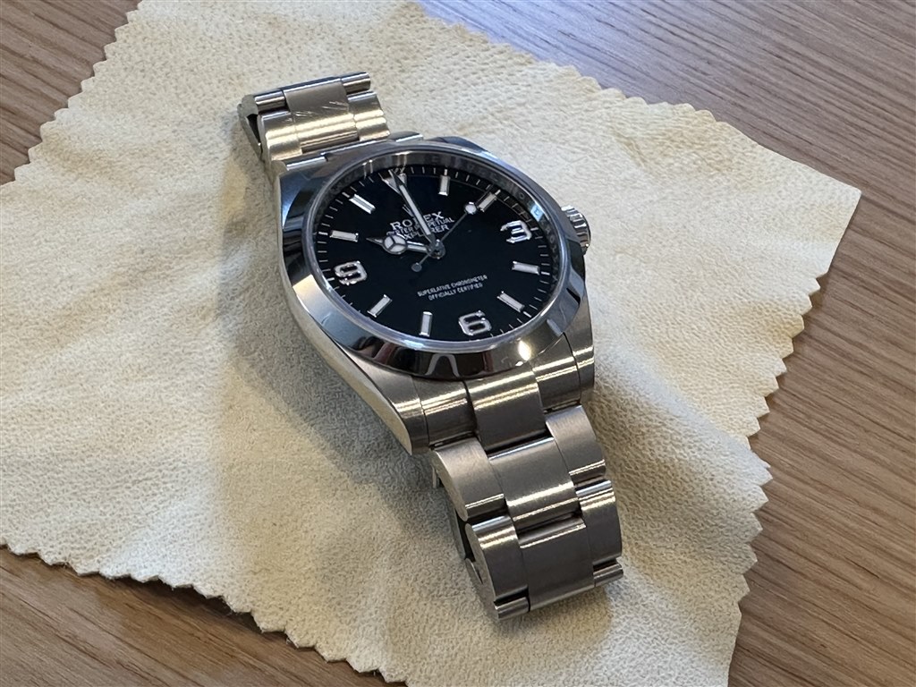 並行店での購入』 ロレックス エクスプローラー 224270 [369アラビア オイスターブレスレット ブラック] のクチコミ掲示板 - 価格.com