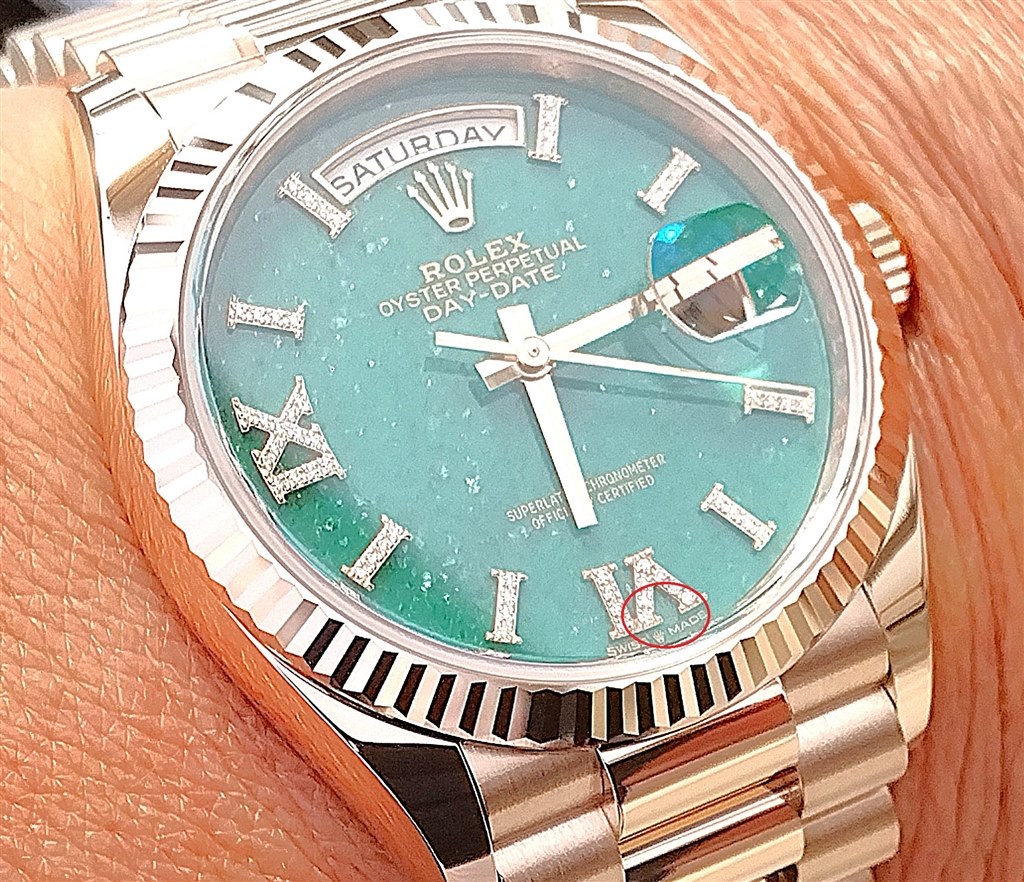 締めの時計になっちゃうかも？』 ロレックス デイデイト 128235 [VI/IX