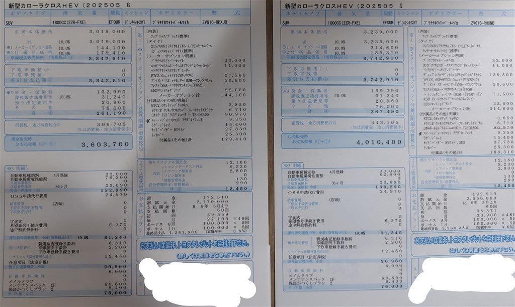 カローラクロスハイブリッドの値引きについて』 トヨタ カローラ