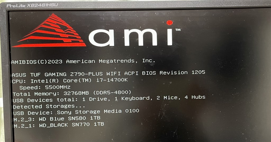 いろいろな設定』 ASUS TUF GAMING Z790-PLUS WIFI のクチコミ掲示板