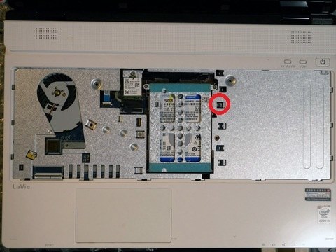 Used]With crystal white NEC LaVie Note Standard GN202F/S4 PC