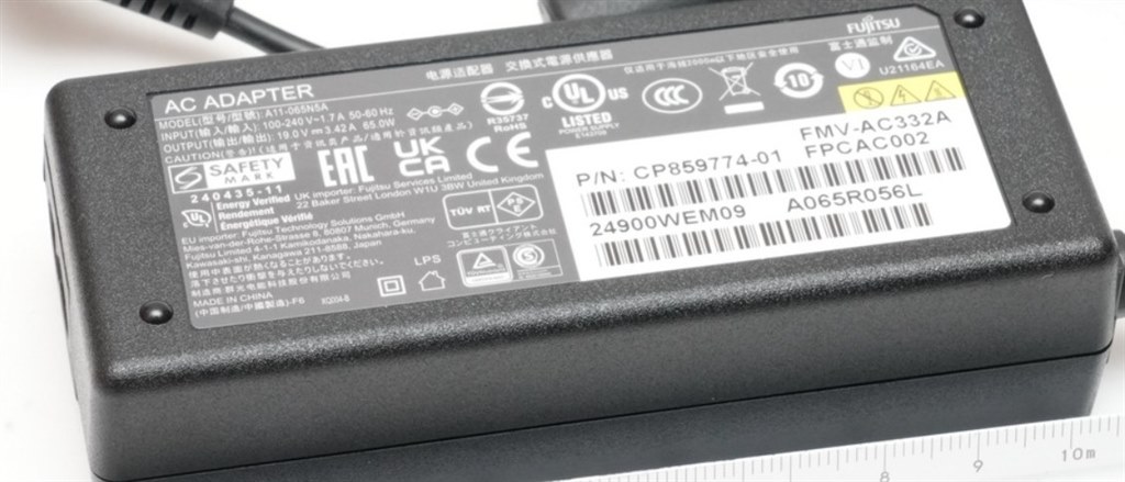 なぜかバッテリーが減ってました』 富士通 FMV Lite WA1/J2 Core i5