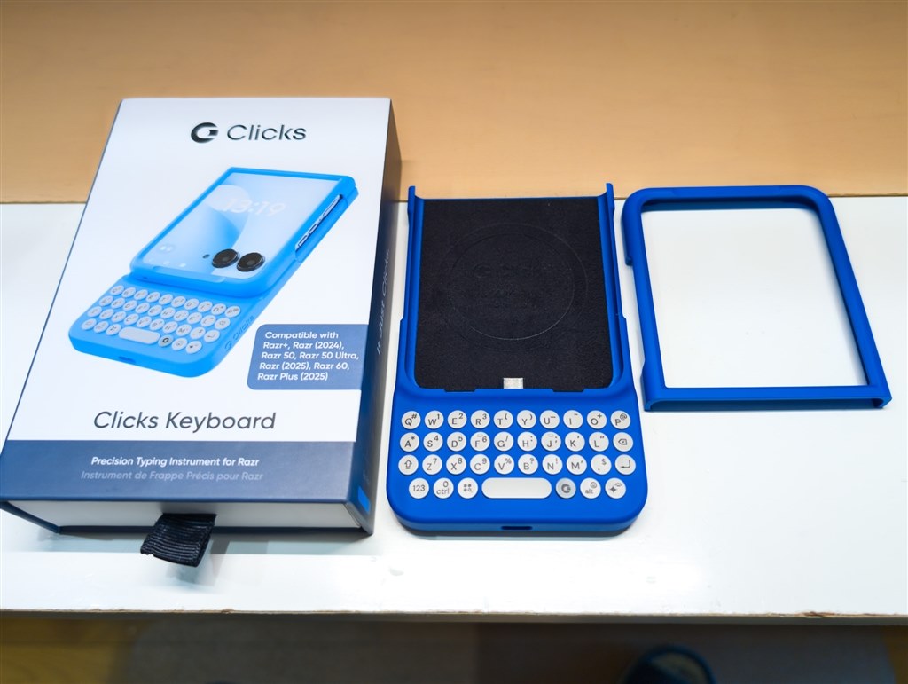 Clicksキーボード （とandroid15の話）』 MOTOROLA motorola