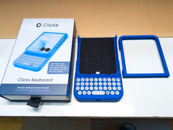 未使用]Clicks Keyboard for Razr (2025) Clicks Keyboard Case