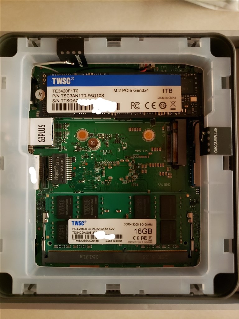 GMKtec G3 Plus（SSDフォーマット済） GMKtec G3 Plus, Intel Twin Lake N150 (Upgrade N100), 16 GB