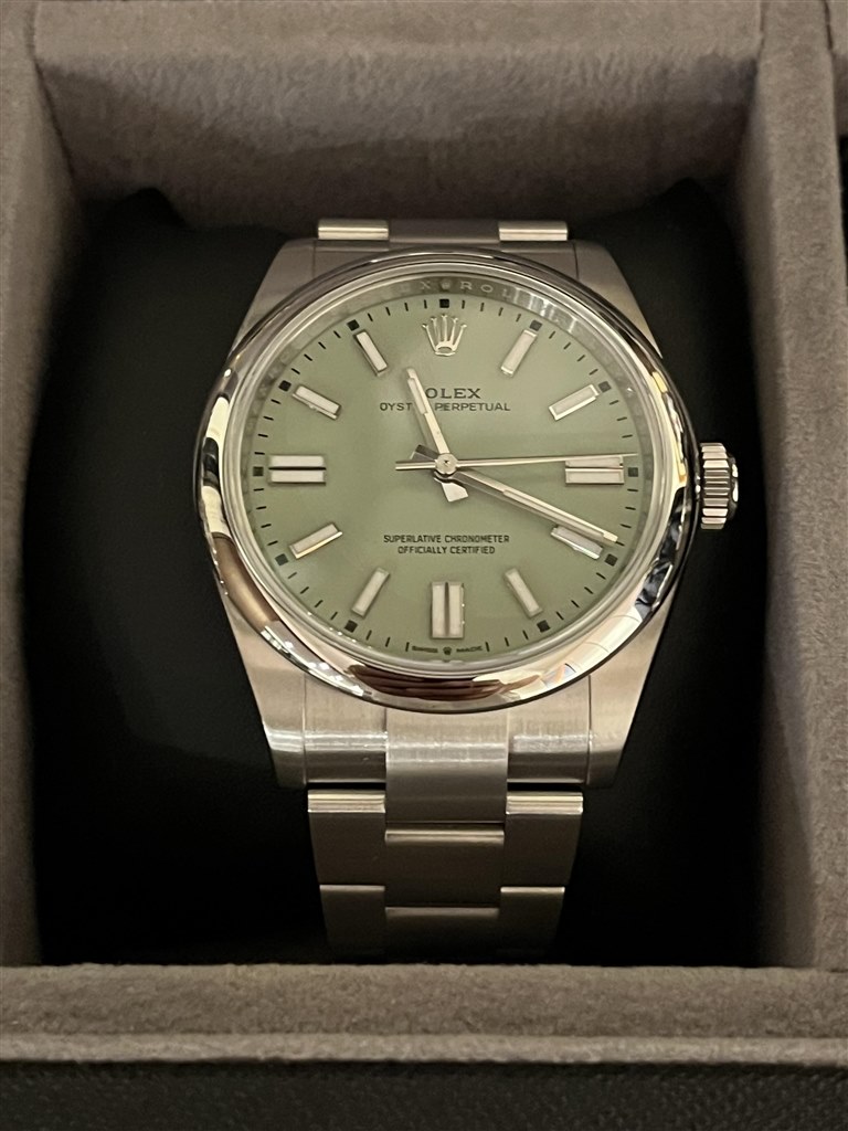 新色オイパペピスタチオ』 ロレックス オイスター パーペチュアル