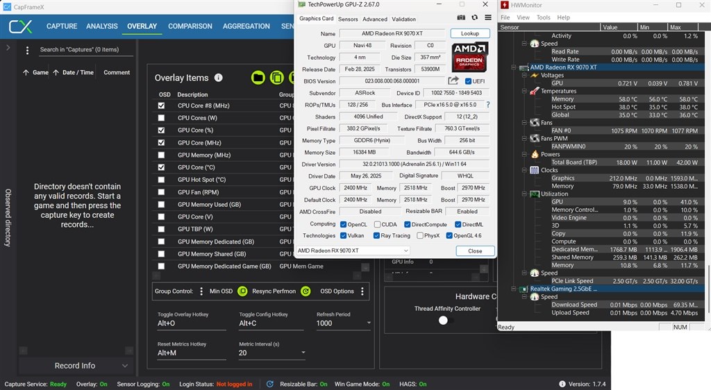 GPU-Z等の表記について 情報が欲しいです』 ASRock Radeon RX