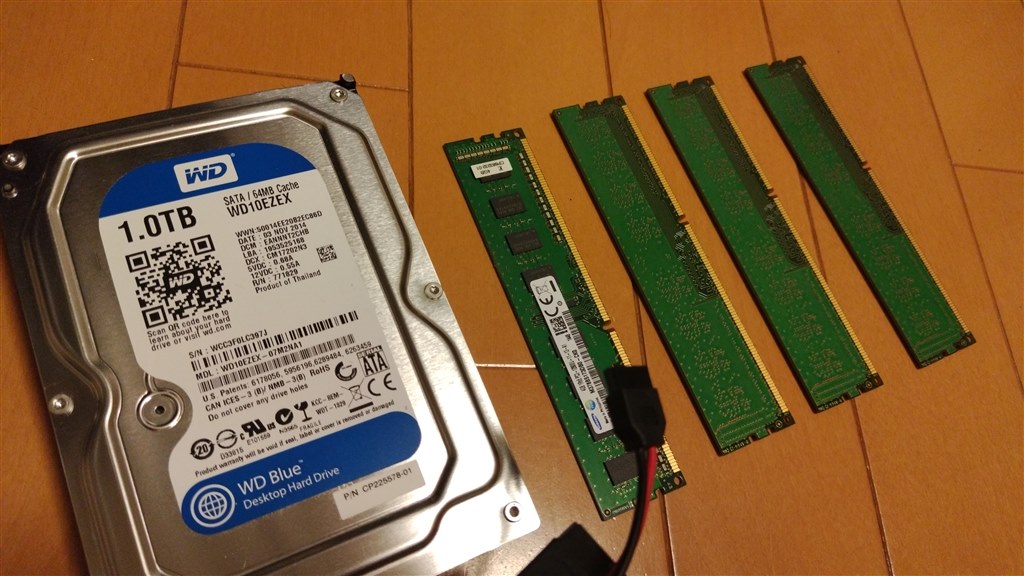 メモリ、ハードディスクの移設について』 ドスパラ Magnate IM 16GB