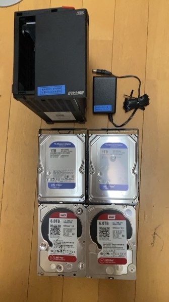LinkStation LS720D0202 4TB*2換装済み LS720D0202/N （4TB×）2台に交換 LS720D0202 : ネットワーク対応