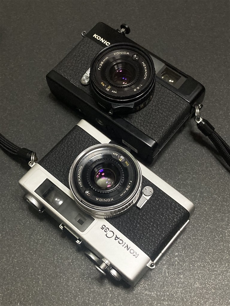 【整備品】珍品　KONICA C35   コニカ シルバーカウンター　レア カメラ】コニカ C35はとても洗練された小型レンジファインダー