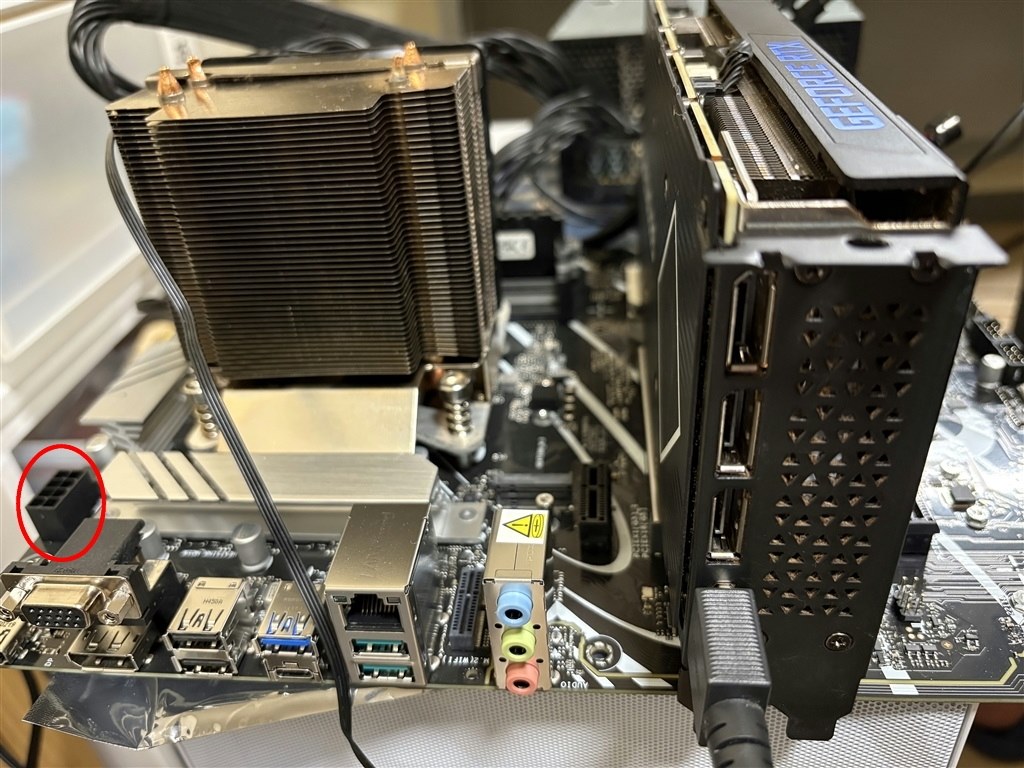 マザーボード交換したらモニターに映りません』 ASUS PRIME B760-PLUS