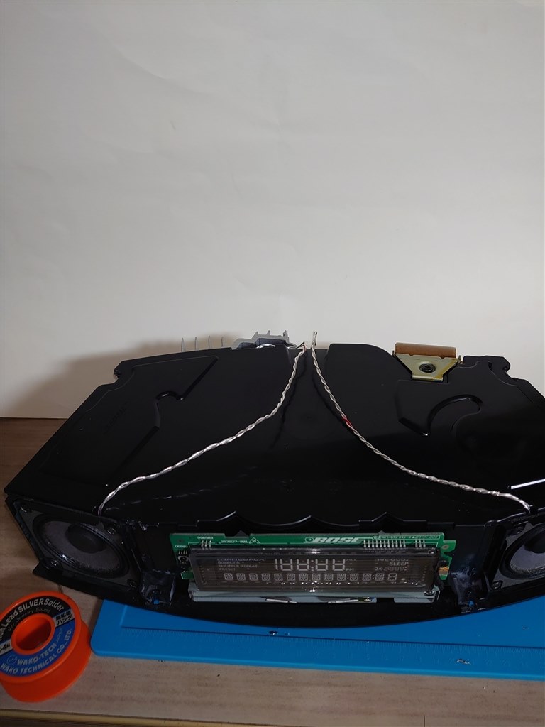 純銀線に交換』 Bose Wave music system [グラファイトグレー] の