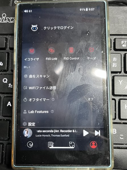 micro SDカードへの書き込みについて』 FiiO JM21 FIO-JM21 [32GB] の