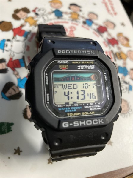 【中古品】GWX-5600-1JF 電波時計 カシオ 電波 ソーラー G-SHOCK 電波 ソーラー 電波時計 ブラック カシオ Gショック G