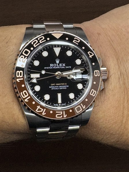 ロレックス GMTマスターII 126711CHNR [オイスターブレスレット
