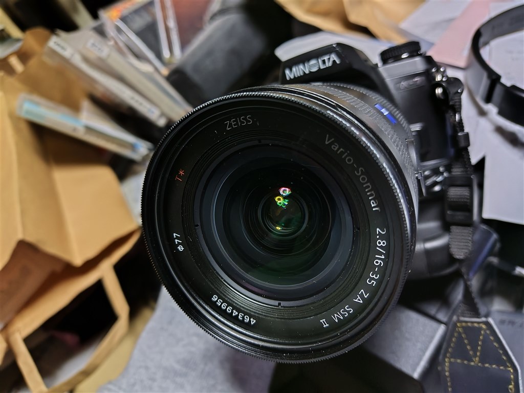 ミノルタのフィルムカメラで使えますか？』 SONY Vario-Sonnar T* 24