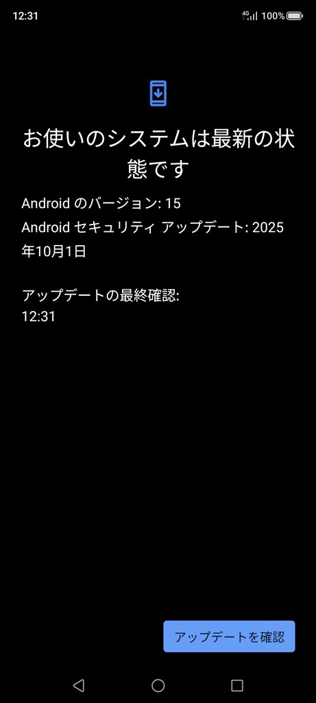 2025.10月セキュリティアップデート』 nubia nubia S 5G A403ZT ワイ