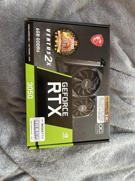 MSI GeForce RTX 3050 VENTUS 2X E 6G OC [PCIExp 6GB] 価格比較