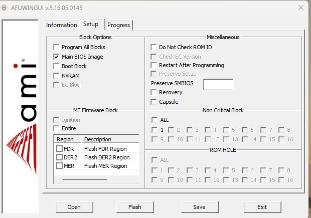 BIOSを7D99v1FにアップデートしたらBIOS画面が真っ白』 MSI PRO B760M