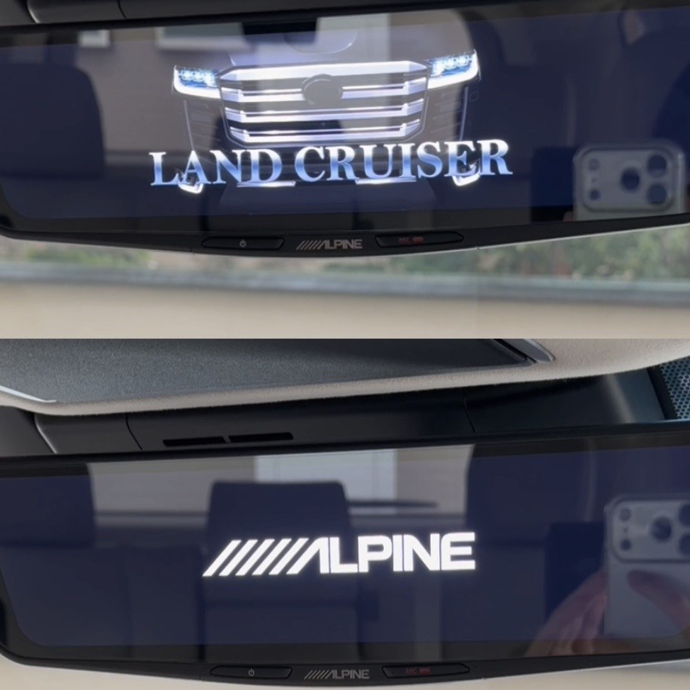 デジタルインナーミラーの適合』 トヨタ ランドクルーザー 2021年