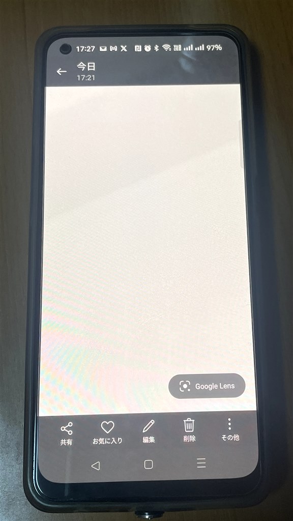 OPPO Reno 7A OPG04　画面焼き付き有り 有機EL画面の焼付き防止について質問です』 OPPO OPPO Reno7 A OPG04
