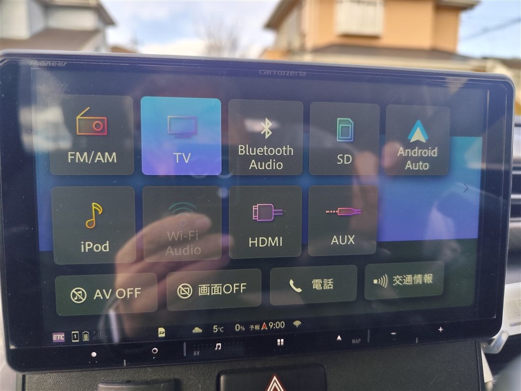 カロッツェリア AVIC-RF720 楽ナビ Android Auto アップル・カープレイ＆アンドロイドオート対応！』 パイオニア 楽ナビ