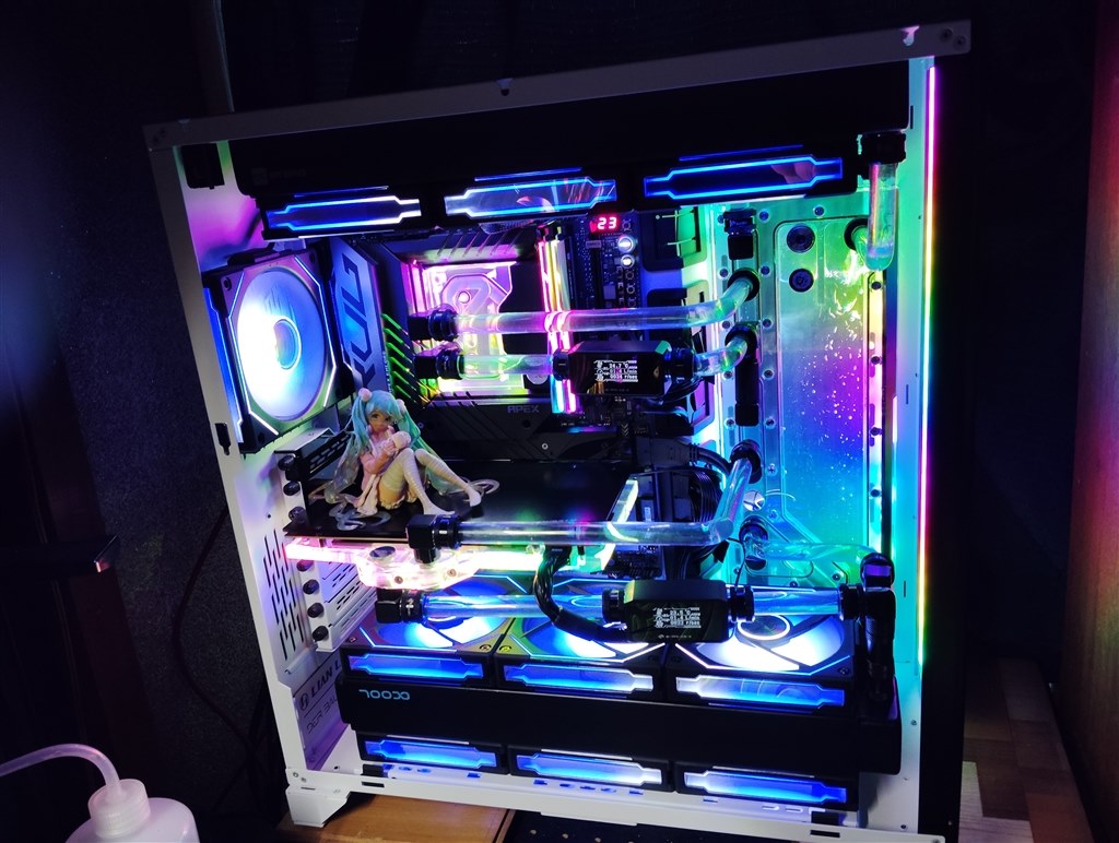 本格水冷のパーツ設置について教えてください』 LIAN LI O11D EVO RGB