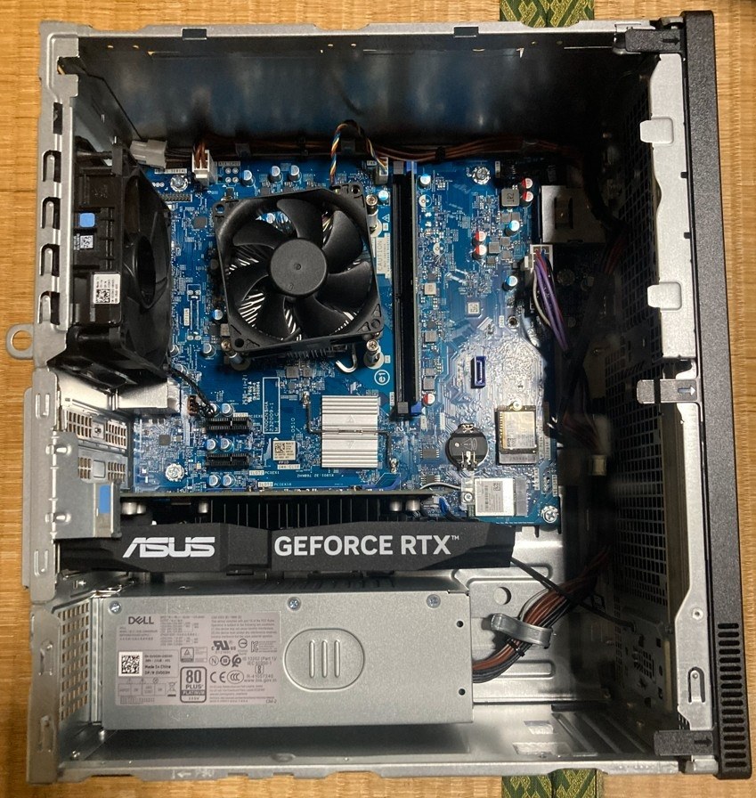 DELL ミニタワーパソコン Optiplex 3050 SFF DELL グラボ付きミニ