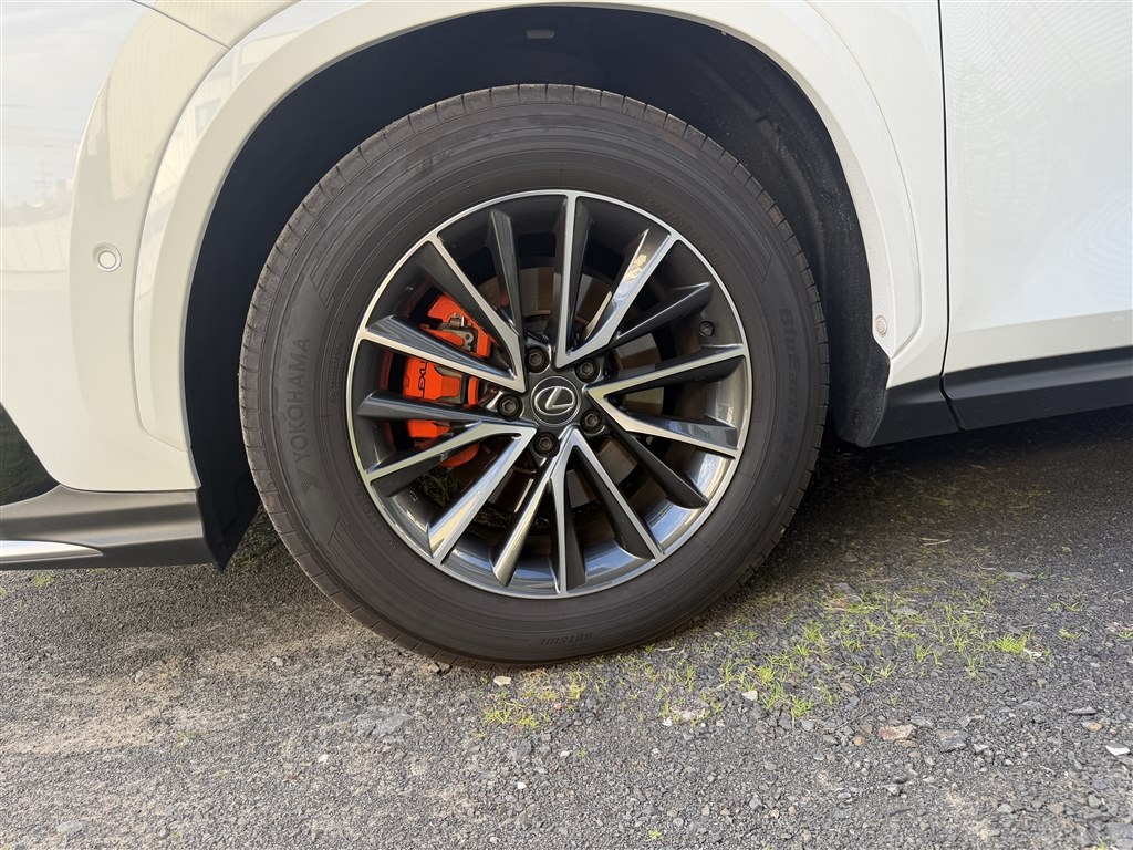 NX350h F SPORT（OPキャリパー）18インチインチダウン』 レクサス NX