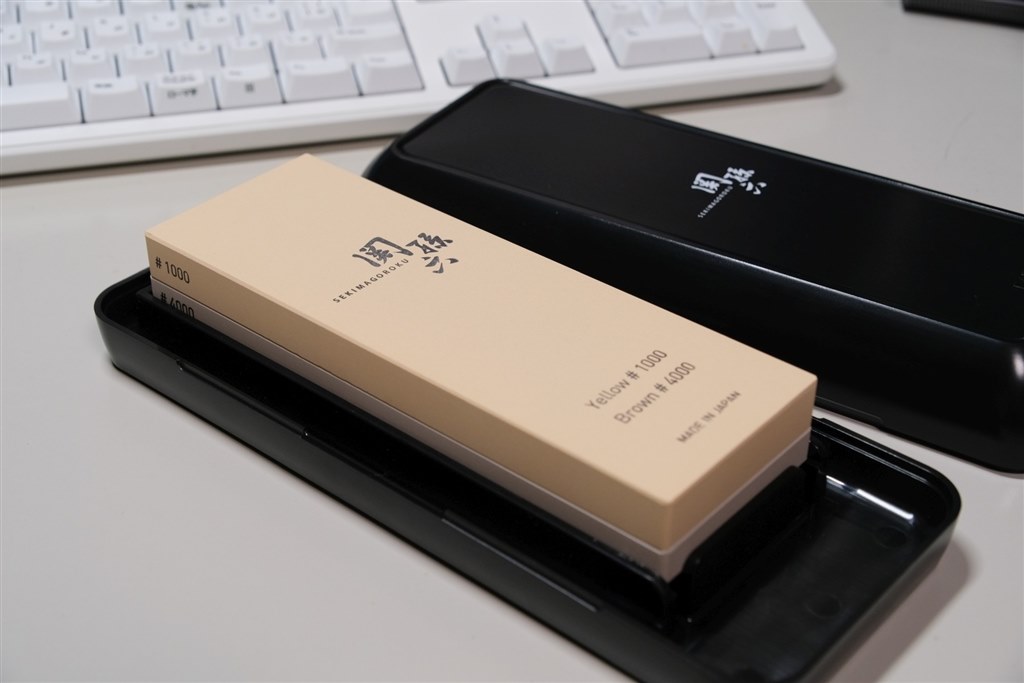 まだ研いでませんが・・・』 貝印 貝印 関孫六 コンビ砥石 #1000&4000