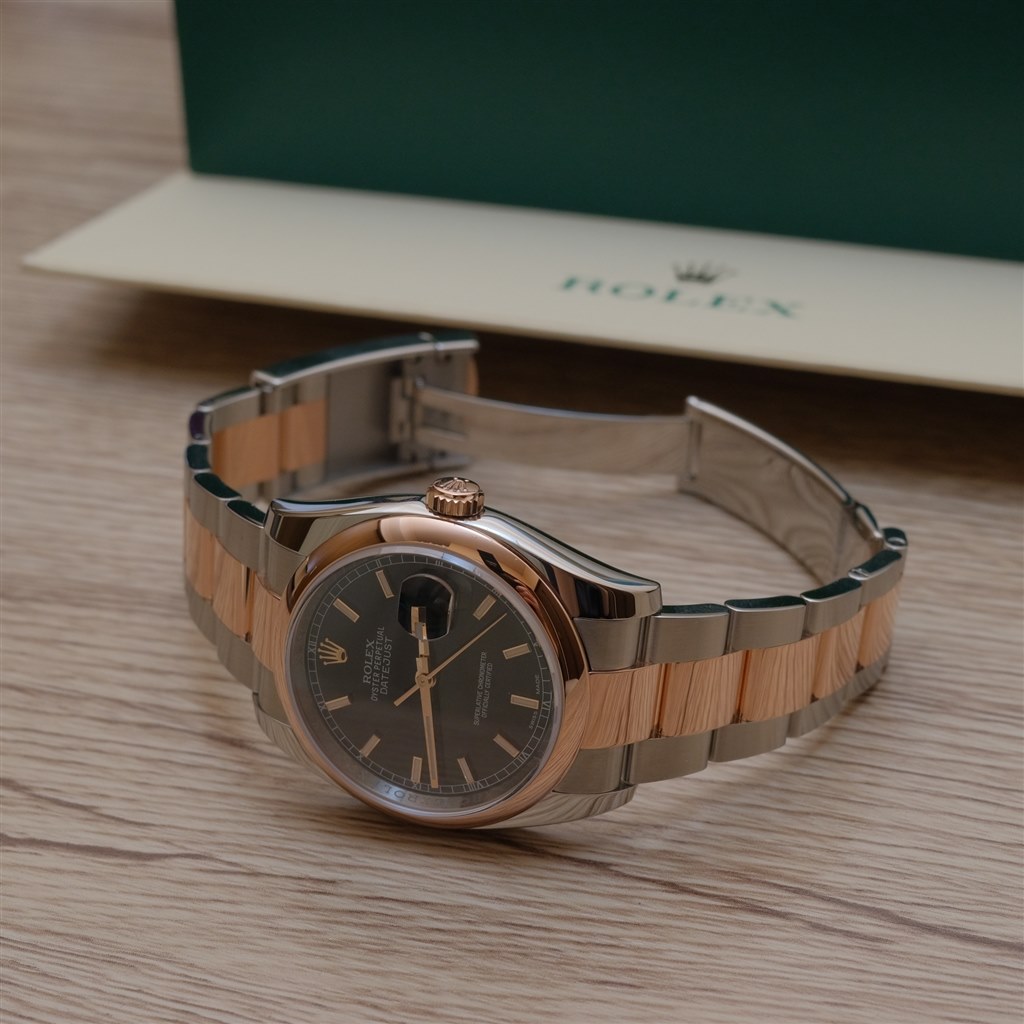 Rolexコンビの金の含有量』 ロレックス デイトジャスト 126201