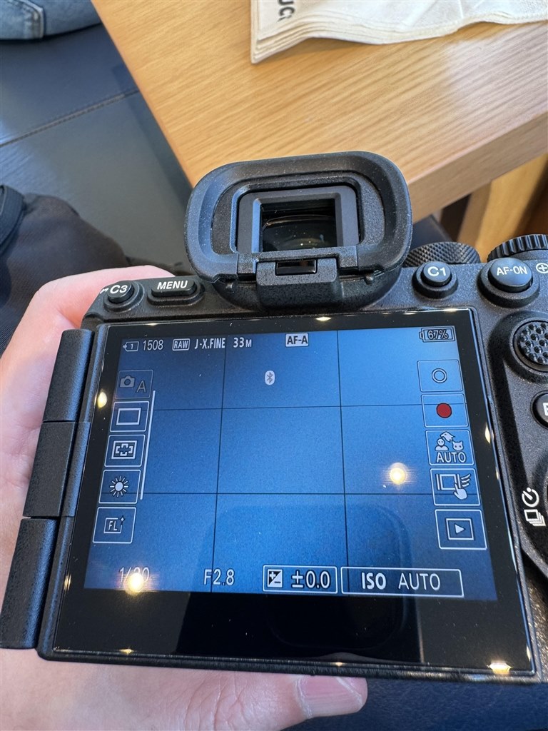 背面画面の設定について』 SONY α7 V ILCE-7M5 ボディ のクチコミ