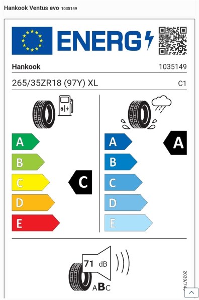 ハンコック [1本] VENTUS S1 evo3 K127 255/45R19 104Y XL 価格比較