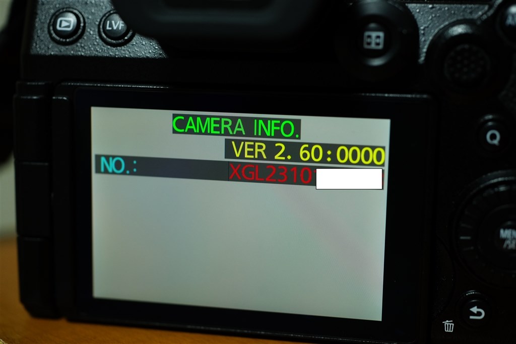 ショット数の確認』 パナソニック LUMIX DC-G9M2 ボディ のクチコミ