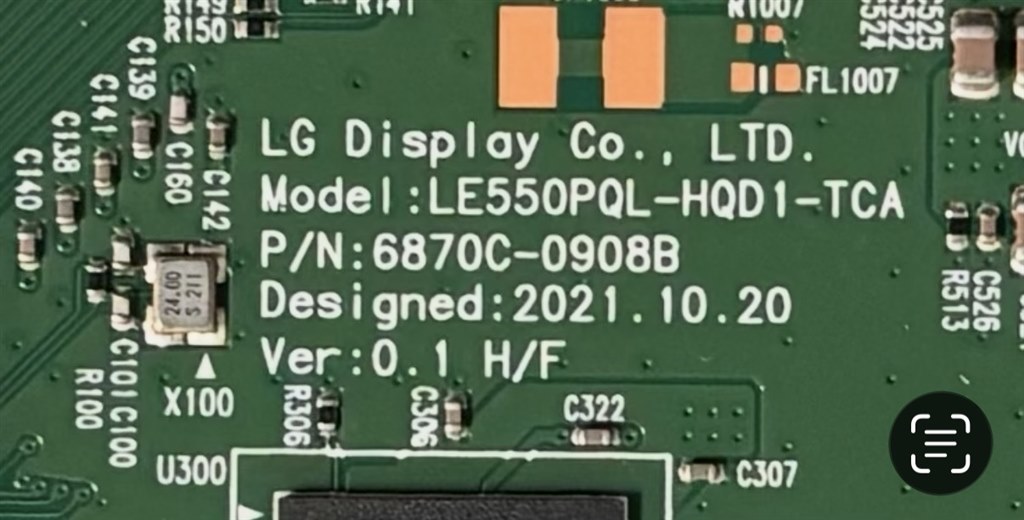 テレビの基盤　緑のやつ3枚 新品 アイリスオーヤマ 液晶テレビ 43UB10P 液晶制御基板（T-CON基板