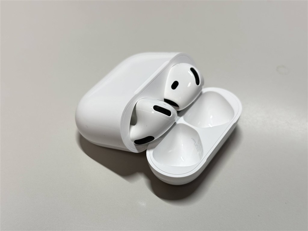 洗濯しました(^_^;)』 Apple AirPods 4 アクティブノイズキャンセ