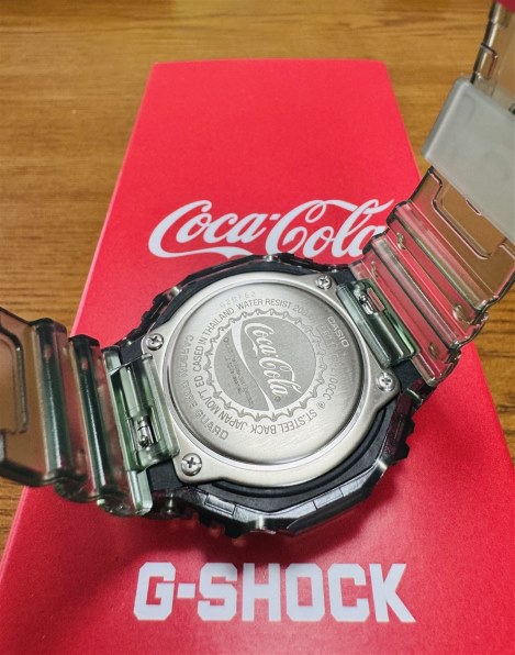 カシオ G-SHOCK Coca-Cola コラボレーションモデル GA-2100CC-3AJR