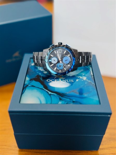 カシオ オシアナス マンタ Indigo Ocean 阿波藍 限定モデル OCW