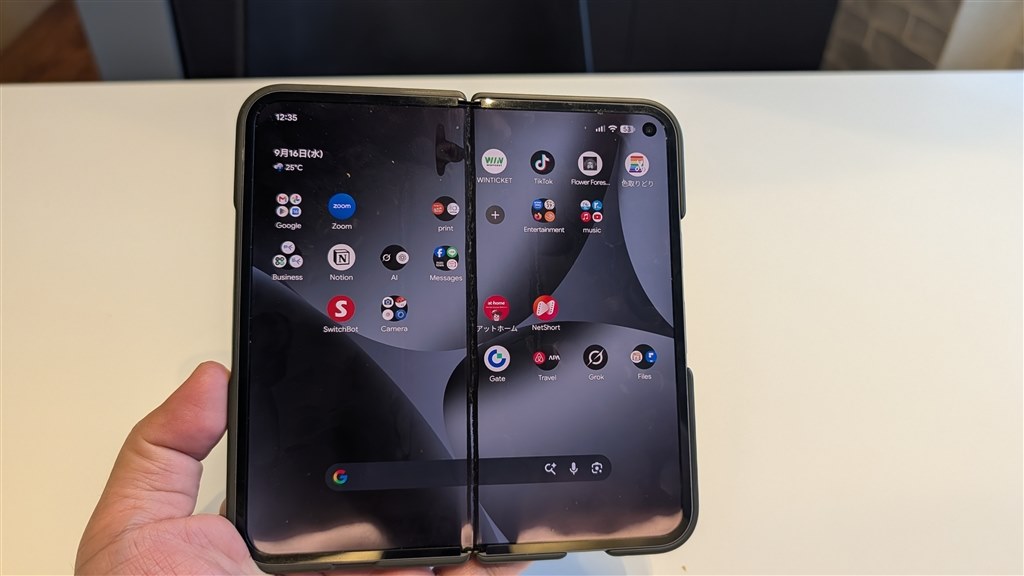 購入2ヵ月目に突然壊れました、、』 Google Google Pixel 10 Pro Fold